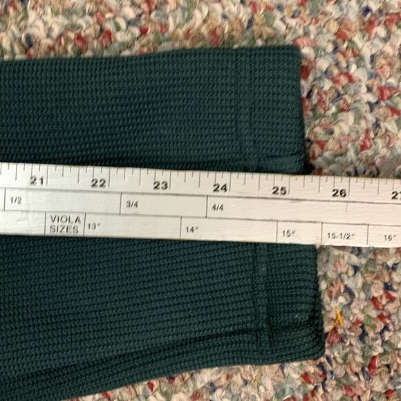 Campus Heritage Green Michigan State Spartans 1/4 Zip Textured Sweatshirt Sz XL - Picture 14 of 14